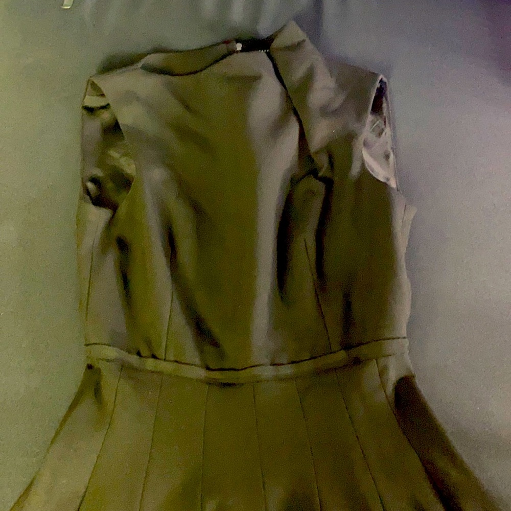 Black Pleated Zara Dress